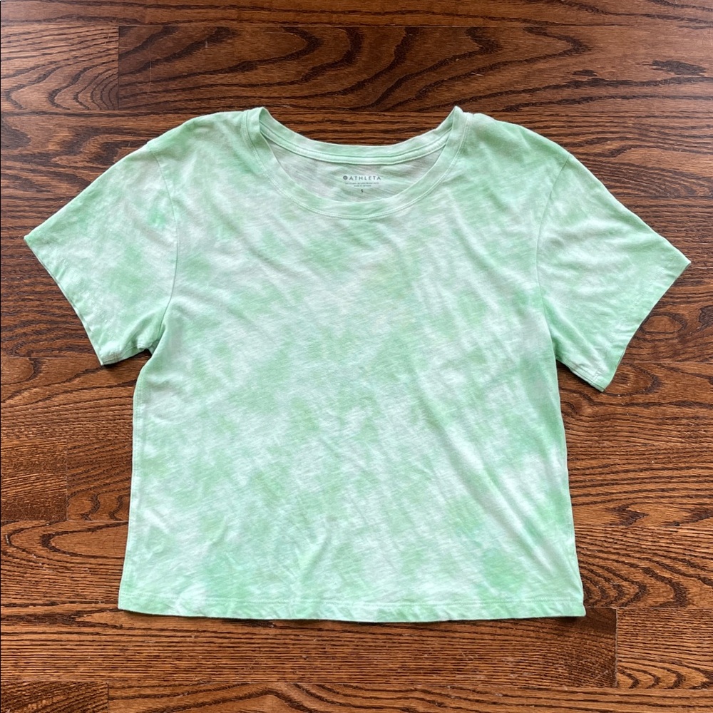 Athleta Tie-Dye Crop Tee